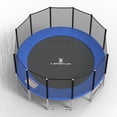 thumbnail image 4 of LANGXUN 10ft 12ft 14ft 16ft Trampoline Pad, Universal Trampoline Repalcement Safety Pad, Replacement Trampoline Parts, Waterproof Surround Spring Foam Cover for Round Fr, 4 of 8