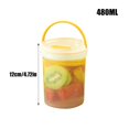 thumbnail image 2 of TIELUTT Leakproof Portable Food Storage Container with Handle Airtight Kitchen Pantry Kitchen Storage Vegetable Containers for Refrigerator Smell Proof Container Container Leftover Storage Container, 2 of 3