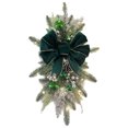 thumbnail image 2 of Dvkptbk Christmas Wreaths for Front Door Christmas Rattan Upside Down Tree Wall Hanging Door Hanging Restaurant Decoration Christmas Decorations on Clearance, 2 of 9