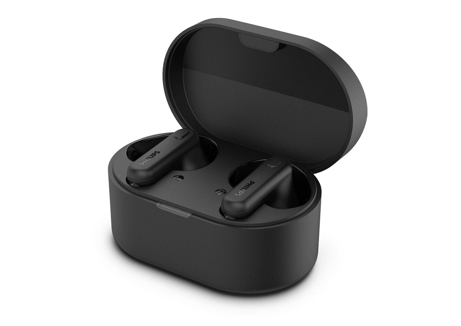 Philips T1138 True Wireless Headphones with IPX4 Water Resistance, Black, TAT1138BK