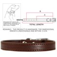 thumbnail image 3 of Faux Leather Collar Metal Buckle Pet Collar Adjustable Pet Collar for Small Dogs, 3 of 10