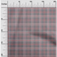 thumbnail image 1 of oneOone Polyester Lycra Fabric Tartan Check Printed Craft Fabric BTY 56 Inch Wide, 1 of 4