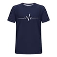 thumbnail image 5 of Plebaso T-shirt Graphique pour Hommes Été Manches Courtes T-Shirts Col Rond Chemises Décontractées Hauts de Plage Imprimés pour Hommes, 5 of 5