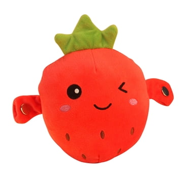 Rbaofujie Jouets en Peluche Fruits, Fruits en Peluche Mignons et Doux pour Enfants, Parfaits pour le Jeu et la Déco, Jouets en Peluche Fruits pour Enfants 3+