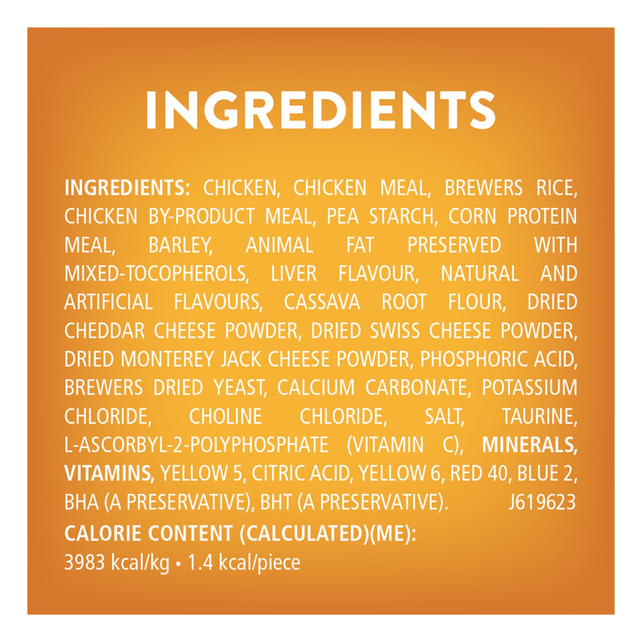 Purina Friskies Party Mix Cheezy Craze Crunch avec du vrai fromage, Gâteries pour chats, 510g