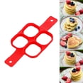 thumbnail image 4 of 4 Hole Omelette Maker Multi-functional 7-link Round Star Heart Shaped Pancake Maker Breakfast Baking Molds, 4 of 6