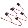 thumbnail image 4 of Vehicle Fuse Box Panel Connector, 16AWG Regular Direct Replacement Thin Car Fuse Holder Connector Professional Compact  For Automotive Circuit ACL L 29.2mm,ACT M 19.1mm,ACK S, 4 of 8