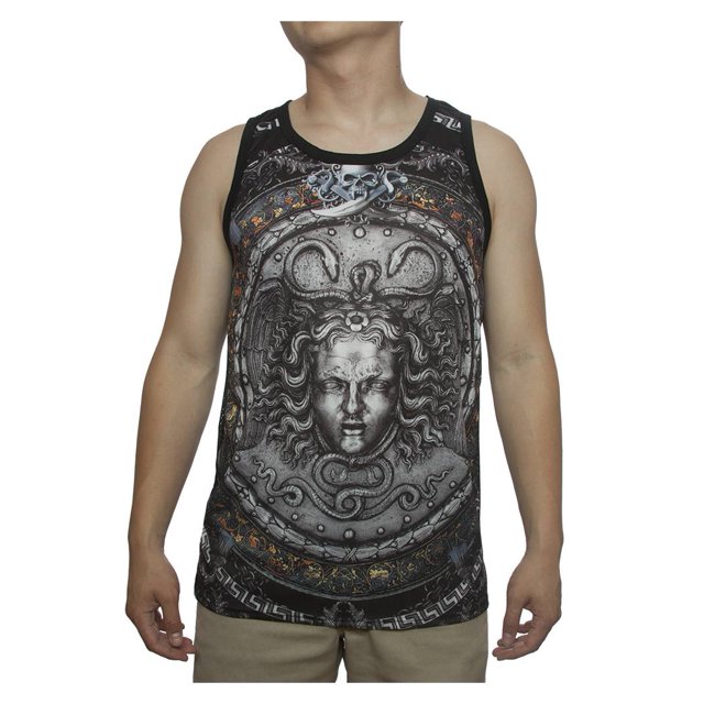 Débardeur Sublimation Emblème Medusa pour Hommes - 2TG