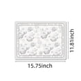 thumbnail image 2 of EGNMCR Kitchen Gadgets, Kitchen Accessories Bathroom Rugs Non-Slip Water Absorbent Mat Used In Bathroom, Shower, Room, Soft Microfiber Machine Washable Bath Mat Drainage mats, 2 of 7