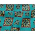 thumbnail image 4 of oneOone Viscose Jersey Fabric Floral Block Print Fabric BTY 60 Inch Wide, 4 of 5