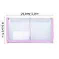 thumbnail image 3 of EGNMCR Closet Organizers and Storage, B6 Bill Accordion Bag 13 Compartments Financial VAT Invoice Receipt Bag Transparent Waterproof File Classification Folder Pla stic document classification folder, 3 of 6