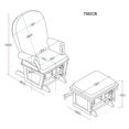 thumbnail image 2 of Lennox Aiden Glider Rocker with Nursing Ottoman, 2 of 5
