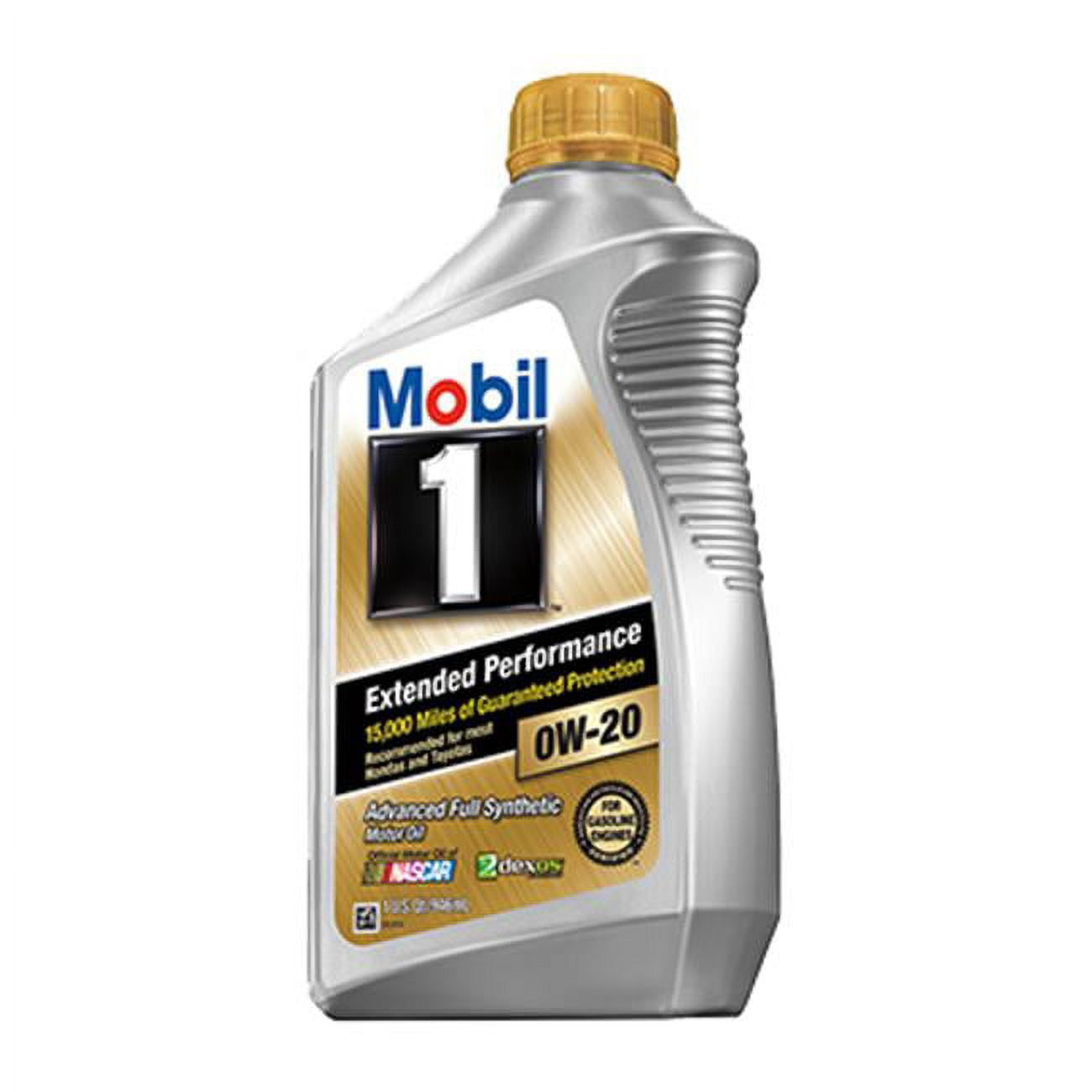 Mobil MO98JQ66 Quart 0W20 Synthetic Oil, Pack of 6