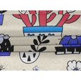 thumbnail image 5 of oneOone Organic Cotton Poplin Twill Fabric Leaves & Floral Block Decor Fabric Printed BTY 42 Inch Wide, 5 of 5