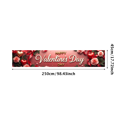 thumbnail image 3 of Valentine's Day Party Decoration Banner Heart Design Backdrop Event Photo Props Love Celebration Romance Gift Box Background, 3 of 4