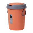 thumbnail image 2 of LSLJS Bathroom Trash Can Large Capacity Trash Can 6L Living Room Trash Can Round Thickened Trash Can, Garbage Can, 2 of 9