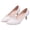 White, variant on EeaseCA 1 Pair Pointy Lace High-heeled Shoes Sexy Bride Wedding High Heels (White)