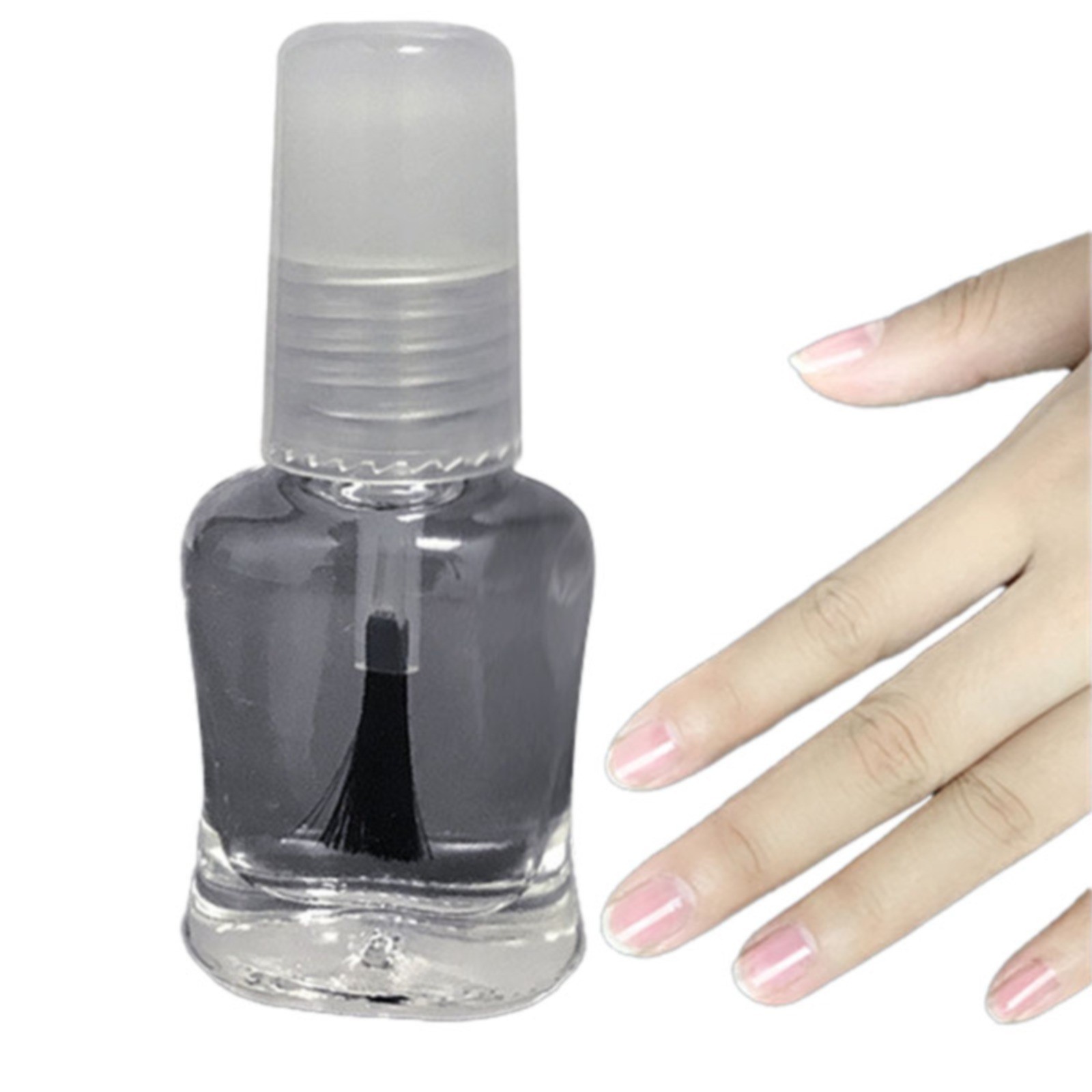 Women Fashion New Transparent Nail Polish And Nail Nutrition Oil Quick Drying Nail Polish Capacity 5ml