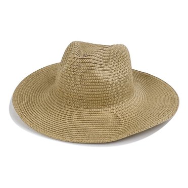 RXIRUCGD Sun Hat With Protection Rays Packable And Stylish Wide Summer Hats( Khaki, Size:M )