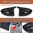 thumbnail image 1 of ALLTIMES Side Mirror Cover Cap for Audi A3 S3 RS3 Models 2014-2020, Carbon Fiber Look ABS Plastic, 1 of 10