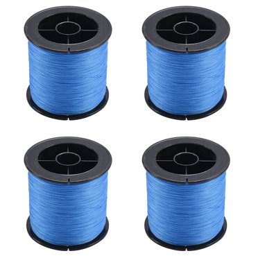 4X 500 M 30 LB 0.26mm Fishing Line Strength PE Braided 4 Strands Blue