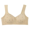 thumbnail image 3 of Birdeem Womans Embroidered Glossy Comfortable Breathable Bra Underwear No Rims, 3 of 6