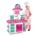 thumbnail image 2 of Barbie Large Kitchen with 40 Accessories by Toy Shock, 2 of 4