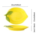 thumbnail image 3 of Tableware Serving Platter Set for Entertaining – Large Ceramic Tray with Themed Design Fruit-Shaped Serving Bowl Plates Bowls Dishes Jars for Kitchen and Dining, 3 of 3