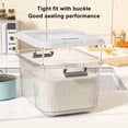 thumbnail image 3 of EXTRA Large Airtight Food Storage Cereal Containers for Bulk Food Storage BPA-Free Plastic Container,Extra Large Bulk Food Storage Containers with Airtight Lids for Rice, Pasta, Sugar & Flour, 3 of 3