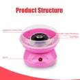 thumbnail image 3 of Yeacher Electric Cotton Candy Machine Sugar Floss Maker Mini Countertop Cotton Candy Maker for Home, 3 of 7