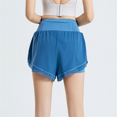 thumbnail image 3 of Shorts de Course pour Femmes, Shorts de Gym d'Été Taille Haute Élastique avec Doublure en Mesh, 3 of 3