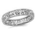 thumbnail image 1 of Sterling Silver Cancer Zodiac Astrology Ring Band, 1 of 4