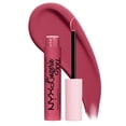 thumbnail image 3 of NYX PROFESSIONAL MAKEUP, Lip Lingerie XXL Matte Liquid Lipstick, Vegan Formula - TURN ON (Peach Nude), 3 of 3