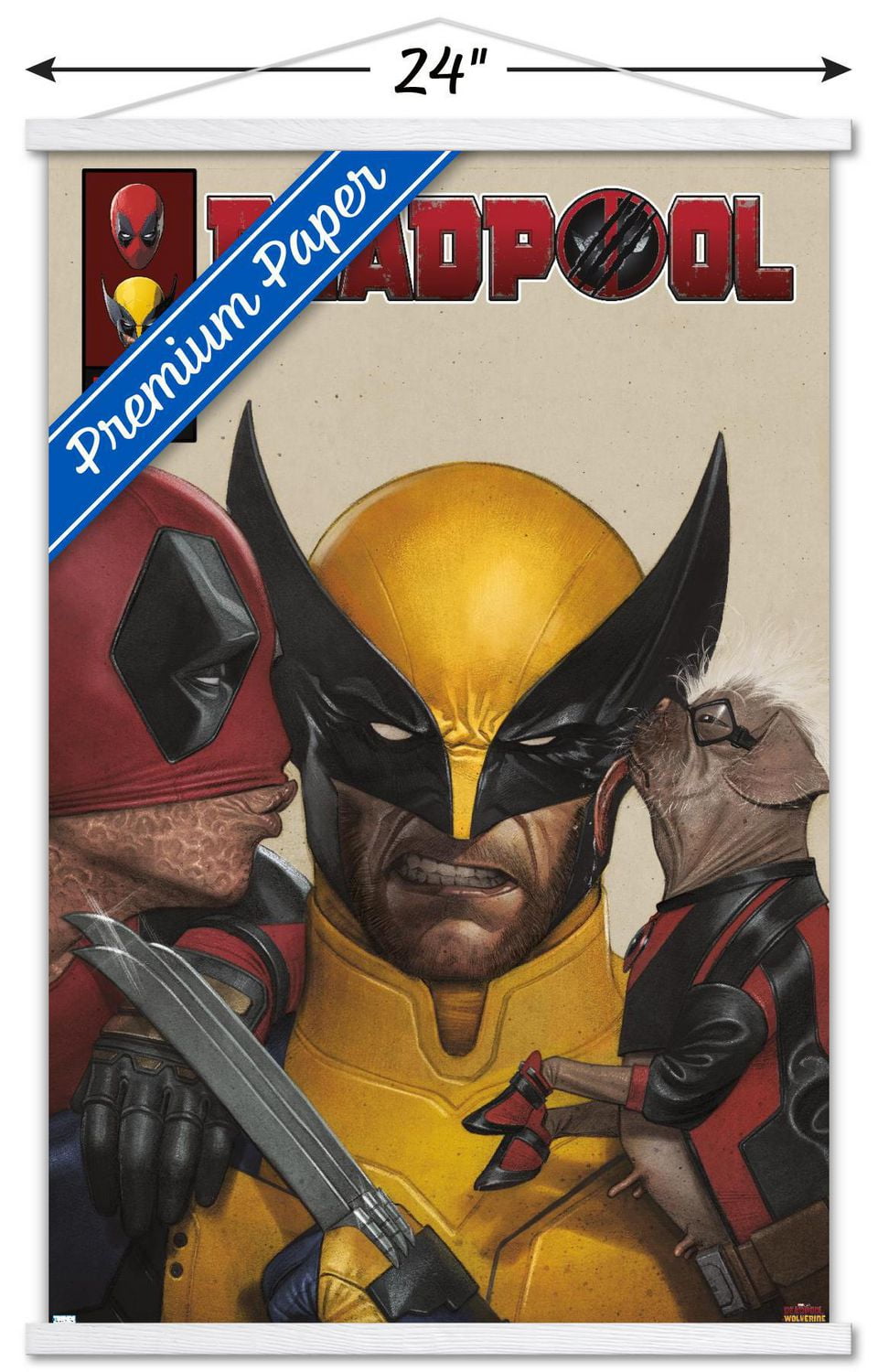 Marvel Deadpool & Wolverine - Couverture hommage Kisses