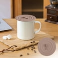 thumbnail image 4 of Uscallm Silicone Cup Lid Ceramic Mug Cover Dust Proof Coffee Tea Cup Lid Office Home Kitchen Drinkware Accessory, 4 of 6