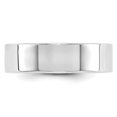 thumbnail image 2 of 14K White Gold 6mm Light Weight Flat Band Size 10.5, 2 of 3