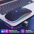 thumbnail image 1 of Rechargeable 2.4Ghz & Bluetooth Wireless Mouse 4 Keys 800/1200/1600DPI, 1 of 1