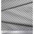 thumbnail image 3 of Soimoi Moss Georgette Fabric Geometric Small Decor Fabric Printed Yard 42 Inch Wide, 3 of 3