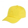 thumbnail image 1 of Mechaly Casquette de Papa en Coton Ajustable (Jaune), 1 of 2