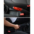 thumbnail image 2 of Langgg Car Interior Hand Brake Protector Mounted Braking Decoration Cover Self-adhesive Replacement Part Automobile Driving Accessory Black Black, 2 of 6