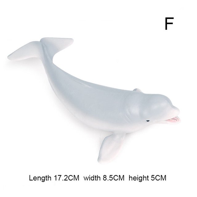 CAROOTU Jouet en Forme de Requin Réaliste Simulation de Mouvement Réaliste Modèle d'Animal Ou Jouet Baleine Ou Jouet en Forme de Requin