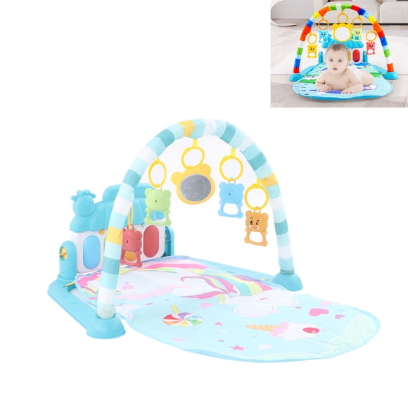 Baby Gyms Play Mats, Baby Playmat Piano Smart Stage Detachable Musical Education Infant Tummy Time Padded Mat For Newborn Toddler Infants