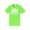 thumbnail image 1 of Gravity Outdoor Co. T-Shirt à Manches Courtes - Vert Flash - Logo Blanc - 3TG, 1 of 1