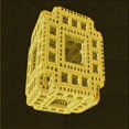 thumbnail image 1 of Ahgly Company Tapis d'Intérieur Lavable en Machine, Carré Transitionnel, Zone Grise de Minuit, Carré de 4', 1 of 7