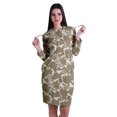 thumbnail image 1 of Moomaya Chandail à Capuchon à Manches Longues Imprimé, Robe T-Shirt en Jersey avec Poches, 1 of 6