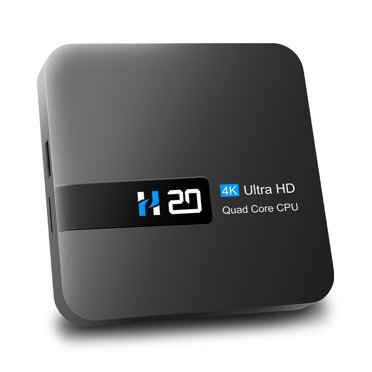 H20 Lecteur Multimédia 4K RK3228A Boîtier TV CPU 32 Bits Quadricœur Ultra Haute Fréquence Son Ambiophonique Lecteur Numérique Intelligent pour la Maison Décodeur