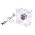 thumbnail image 2 of Milaget Hamster Cage Cooling Fan Easy to Mount Bunny Cooling for Parrot Birds Rabbit 8cmx8cm, 2 of 9