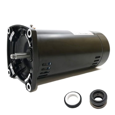 Puri Tech Swimming Pool Pump Motor and Seal Replacement Kit for 1.5hp Century USQ1152 Motor and PS-201 Seal
