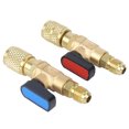 thumbnail image 4 of Wchiuoe Valve Réfrigérante Adaptateur de Boyau de Recharge pour Climatiseur Valve à Bille pour R22 R410A,R410A Valve Réfrigérante,Outils de Climatisation, 4 of 8
