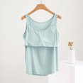 thumbnail image 4 of Yuyuzo Débardeurs de Pyjama pour Femmes Été Sans Manches Col Rond T-Shirts Basiques Amples Confortables, 4 of 7